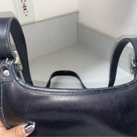 CC1-Coach Vintage Small Hippie Flap Leather Shoulder/Crossbody Bag GUC - Picture 13 of 15